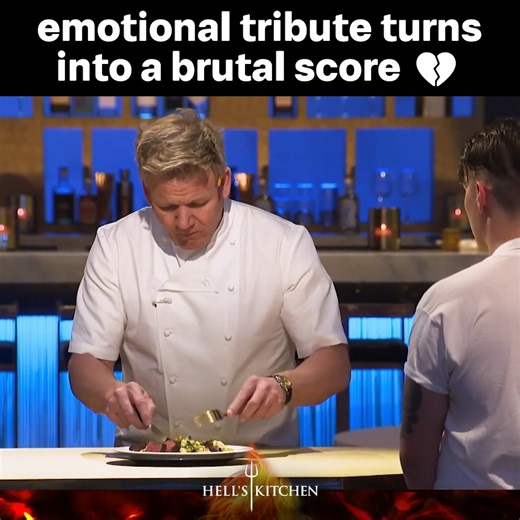 Cocky Chef Called Out for Messy Plating 😏 #HellsKitchen #GordonRamsay #HellsKitchenUSA | Hell's Kitchen USA
