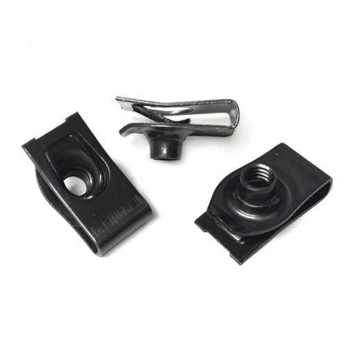 Hot Sale Auto Fasteners Speed Metal Stainless Steel Black U Type Clip Nut M4 M5 M6 M8