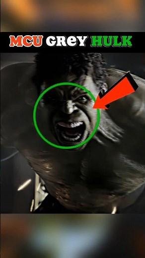 Hulk Was Grey before Green🤯 #shorts #hulk