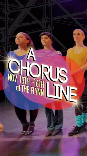 🎶 Seventeen dancers. One audition. Every dream on the line. Experience the award-winning music, iconic dance numbers, and authentic drama of A Chorus Line, opening at The Flynn next week. Tickets on sale at the link below! https://www.flynnvt.org/Events/2025/11/lyric-a-chorus-line A Chorus Line will be presented at The Flynn November 13-16, with matinees on Saturday and Sunday at 2 PM and evening performances Thursday through Saturday at 7:30 PM. The evening performance on Friday, November 14 w