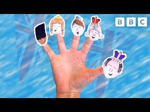 Coronation Royal Family Finger Song with Justin Fletcher 🎶 | CBeebies