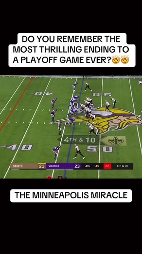 The Minneapolis Miracle: Unforgettable NFL Playoff Highlights