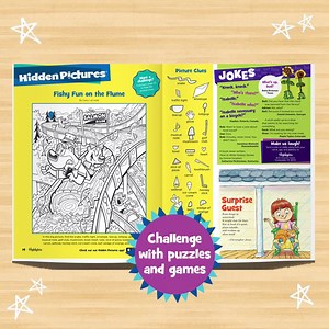 7.2K views · 18 reactions | Take a peek inside Highlights  Leap into even more magazines, books & apps here: bit.ly/2ChcDSk | Highlights for Children | Facebook