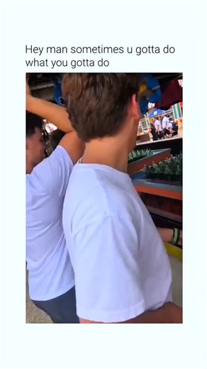 memzdaily on Instagram: "This video depicts a common carnival game where physics and precision determine the outcome. The Subject A participant attempts a ring toss challenge at an amusement park. The objective is to land a plastic ring onto the neck of a glass bottle among a dense grid of targets. The Mechanism The player utilizes a high-release point and a horizontal tossing motion. This strategy aims to minimize the bounce off the glass surfaces by landing the ring with a flat trajectory, inc