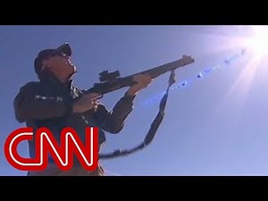 Shooting down drones from your backyard