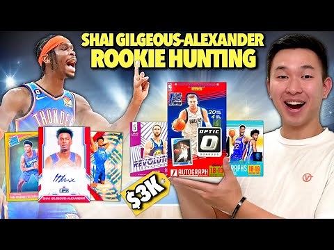 SHAI GILGEOUS-ALEXANDER ROOKIE CHASING WITH $3,000 BOXES FROM 2018! 😳🔥
