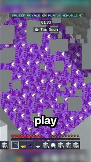 ⛏️ Try SPLEEF ROYALE on Minehub! 🕹️ COME PLAY | Now supporting 1.21.9 - 1.21.11