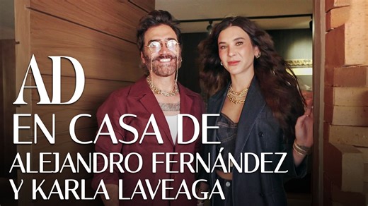 Un recorrido por el hogar de Alejandro Fernández y Karla Laveaga
