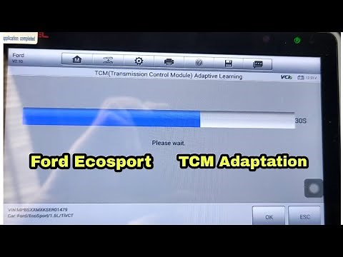 FORD ECOSPORT/ FIESTA/ TCM ADAPTIVE LEARNING-CLUTCH LEARNING/ TRANSMISSION CONTROL MODULE/ TAGALOG