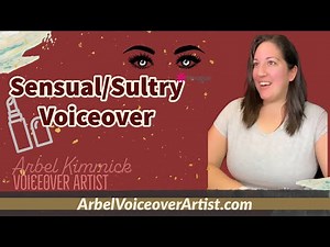 Sensual, sultry style voiceover tone by professional female voiceover artist