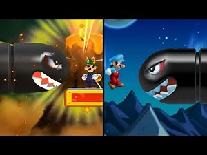 Evolution of Banzai Bill in New Super Mario (2006-2022)