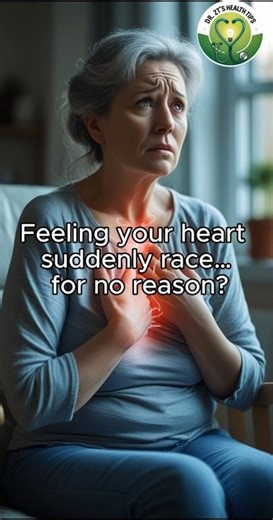 Why Your Heart Beats Fast Randomly | Hidden Trigger Revealed | Dr. ZT’s Health Tips #hearthealth