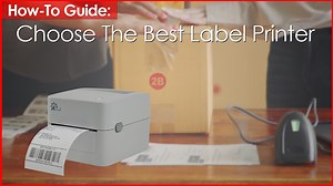 Watch How to choose a right label printer on Amazon Live