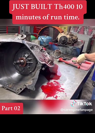 Th400 Transmission Build: 10 Minutes Test Run | Part 02