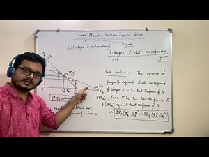 Game Theoretic Cournot Model: The Cournot-Nash Equilibrium