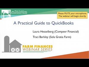 Farm Finances Webinar: A Practical Guide to QuickBooks