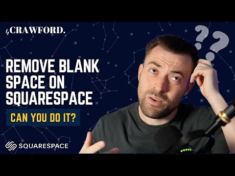 Remove Blank Space at the Bottom of a Page on Squarespace