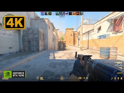 Counter-Strike 2 Gameplay 4K (No Commentary)