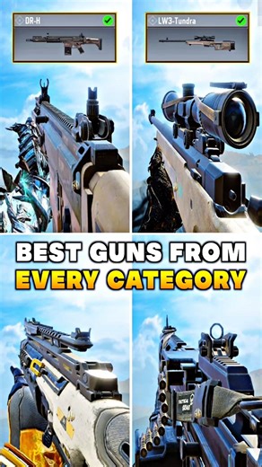 Best Guns From Every Category In CODM