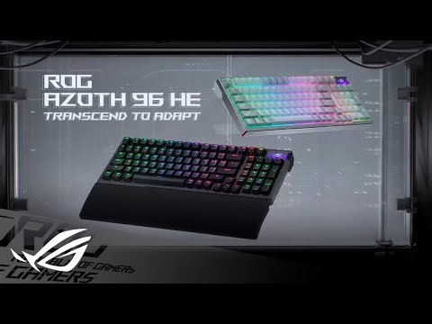 ROG Global Azoth 96 HE | Transcend to Adapt | ROG Ad commercial