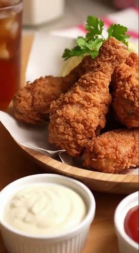 How to Make KFC-Style Fried Chicken 🍗🔥 Super Crispy!