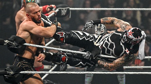 Rey Mysterio, Penta and Dragon Lee defeat Logan Paul, Bronson Reed and Austin Theory following a critical mistake by Raw General Manager Adam Pearce at ringside. #WWERaw | WWE