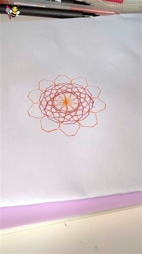 90 Days Spirograph Challenge | Day #20 #shorts #spirograph