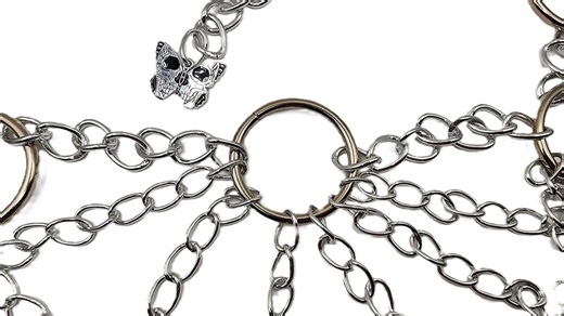 Gothic Style Chain Belt - Etsy