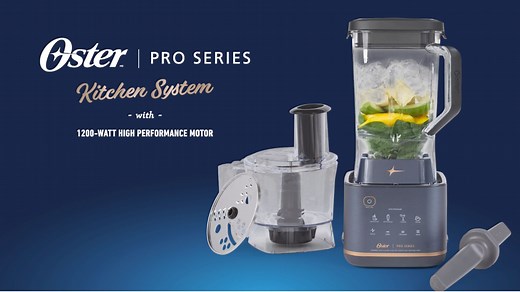 Watch Oster Pro Series 2-in-1 Kitchen System with Food Processor on Amazon Live