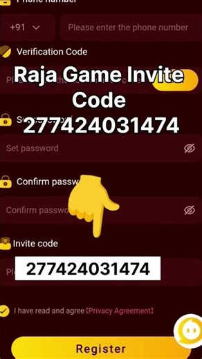 Raja Club Invite Code/ Raja Club Invitation Code/ Raja Club Refer Code/ Raja Club Referal Link 🖇️