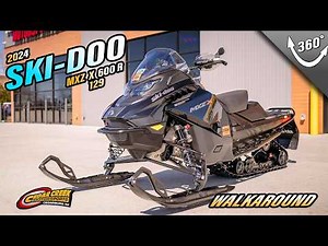 Walkaround | 2024 Ski-Doo MXZ® X® Rotax® 600R E-TEC 129 RipSaw