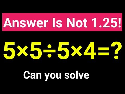 Only 1 In 10 Can Solve This Math Problem!