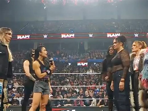 1K views · 17 reactions | I don't need to bark bark like an angry,AJ Lee, Rhea Ripley and company ignite a brawl with their WarGames opponents: Raw highlights. | Defansco Dan Dollars | Facebook