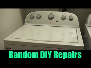Stopping a Whirlpool Washing Machine From Squeaking