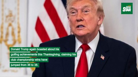 Trump defends golf record amid cheating allegations
