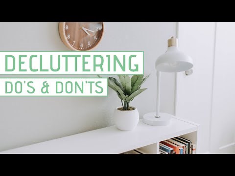 Decluttering Do's and Don'ts » How to Declutter your Home