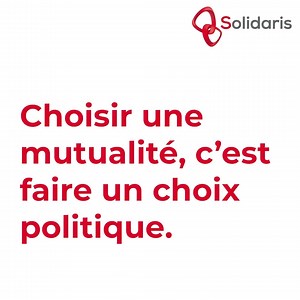 112K views · 73 reactions | Une mutualité ou une autre, c'est pareil.  Les clichés sur les mutualités ont la vie dure ! Non ! Choisir une mutualité, c'est aussi faire un choix politique !  | Solidaris Wallonie | Facebook