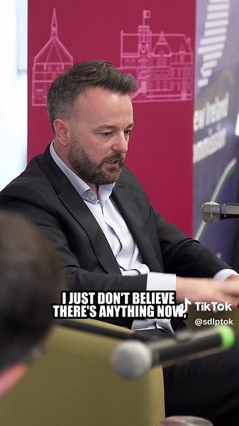 Speaking today at Féile an Phobail in St Mary’s University, SDLP MP for Foyle and Chair of @The New Ireland Commission Colum Eastwood reflected on how the constitutional conversation is shifting, not just here, but in London too. @Colum Eastwood MP