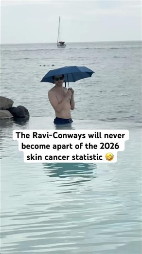‪@theraviconways‬ will never be apart of any skin cancer statistic 🤣