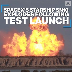 WATCH: SpaceX Starship successfully lands upright, then explodes following test launch. https://abcn.ws/3rkpj1d | ABC News