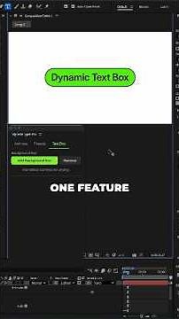 The Easiest Auto-Resizing Text Box in After Effects #shorts