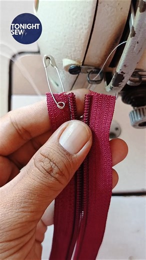 ZIPPER HACKS 🙏 #sewing #shorts #zipper