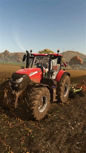 FS25 | Case Puma 200 x Amazone | REALISTIC Soil Prep | 4K #shorts