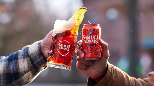 Samuel Adams Octoberfest Seasonal Craft Beer, 12 pack, 12 fl oz Aluminum Cans, 5.3% ABV