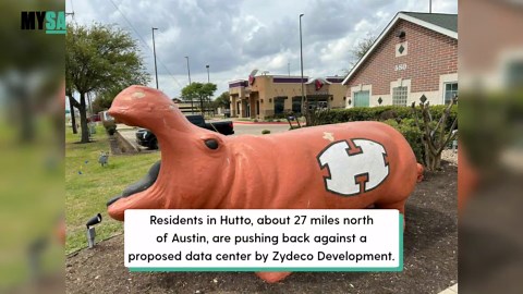 Residents of small TX town rally against water 'threats' of proposed data center