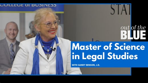 In this "Out of the Blue" clip, learn about MTSU's new Master of Science in Legal Studies degree launching later this year in partnership with Nashville School of Law. Watch the full interview on MTSU True Blue TV or YouTube ➡ https://bit.ly/4jwaRiB. It is also available as a podcast on Spotify, Apple Podcasts and Amazon Music 👉 https://spoti.fi/453hxg3. Jones College of Business, MTSU #trueBLUE #mtsu #findYOURblue | Middle Tennessee State University (MTSU)