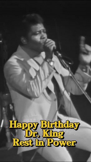 James Brown honored Martin Luther King Jr. in Boston the night after his assasination. With inspiring speeches and legendary performances James Brown gave the black community a peaceful place to grieve. The concert is said to have helped prevent violence and riots throughout the city that night. Watch James Brown's full inspiring speech on our official youtube channel ❤️ Happy Birthday Dr.King 🎂 Rest in Power ✊🏾 | James Brown