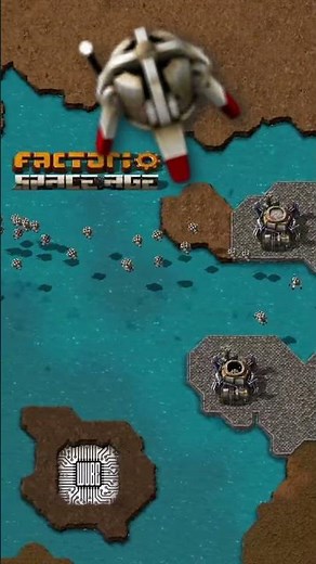 Robots in Factorio🤯🙌 #tips #factorio #tutorial