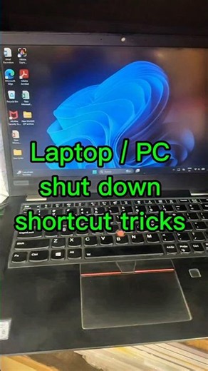 How to Shut down shortcut your pc / Laptop #computer #PC #tricks #trending #laptop #viral #shortcuts