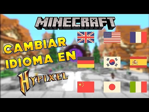 Cambiar Idioma en Hypixel Minecraft